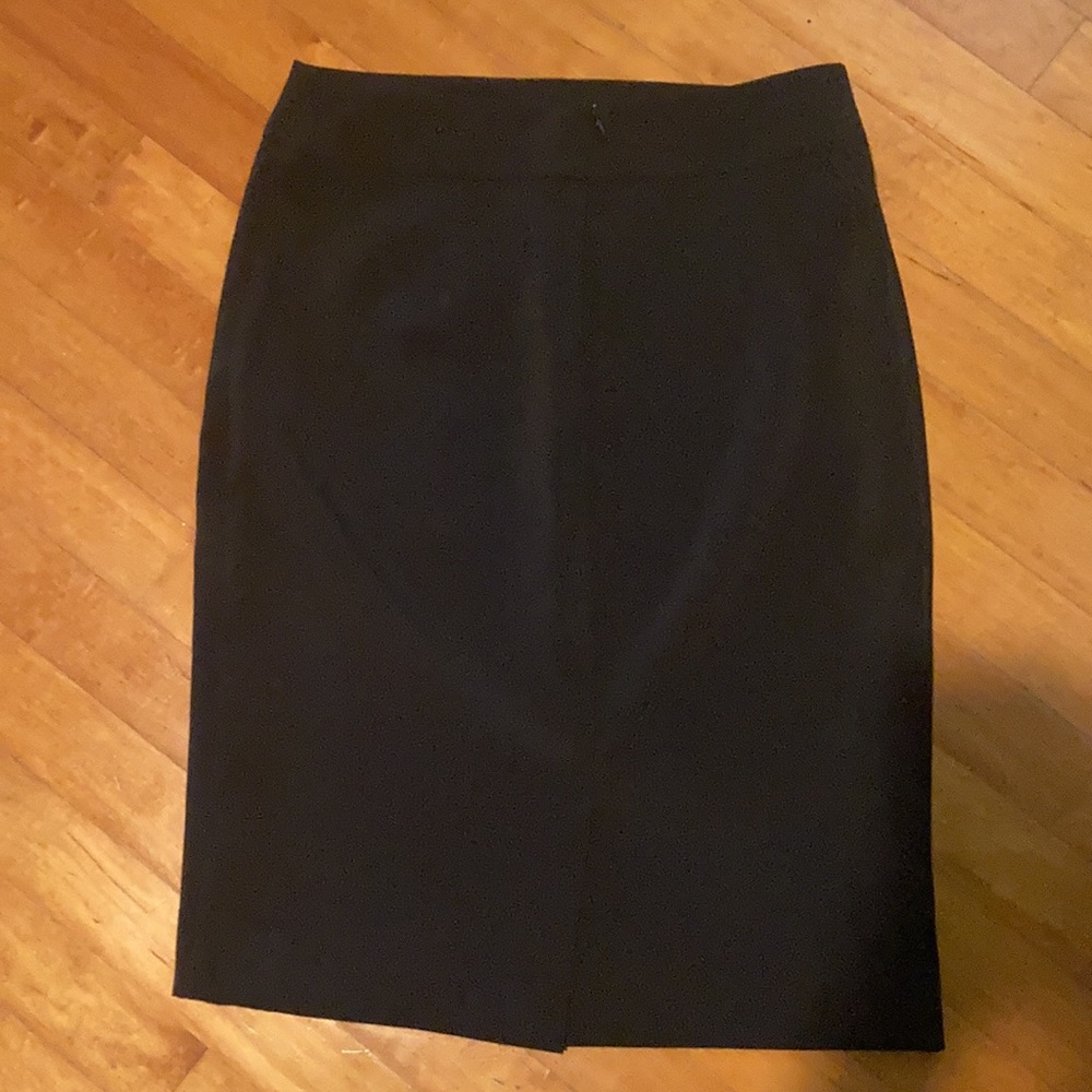 Like new black dress skirt - Picture 2 of 4